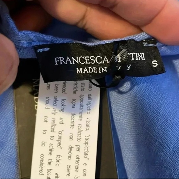 Francesca's Bettini Light Blue Midi Dress - Picture 2 of 9